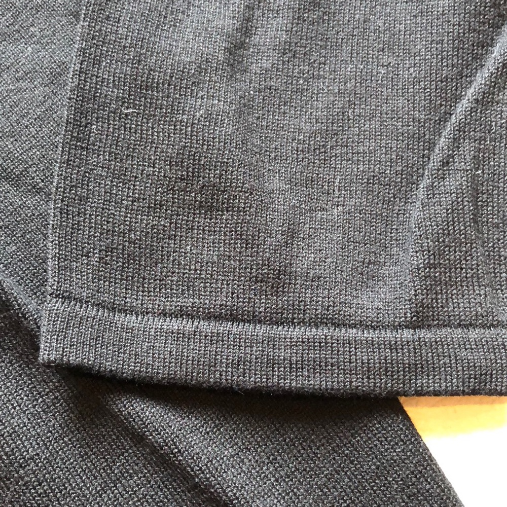 Coldwater Creek Xs Black Silk/Cotton Sweater - image 4